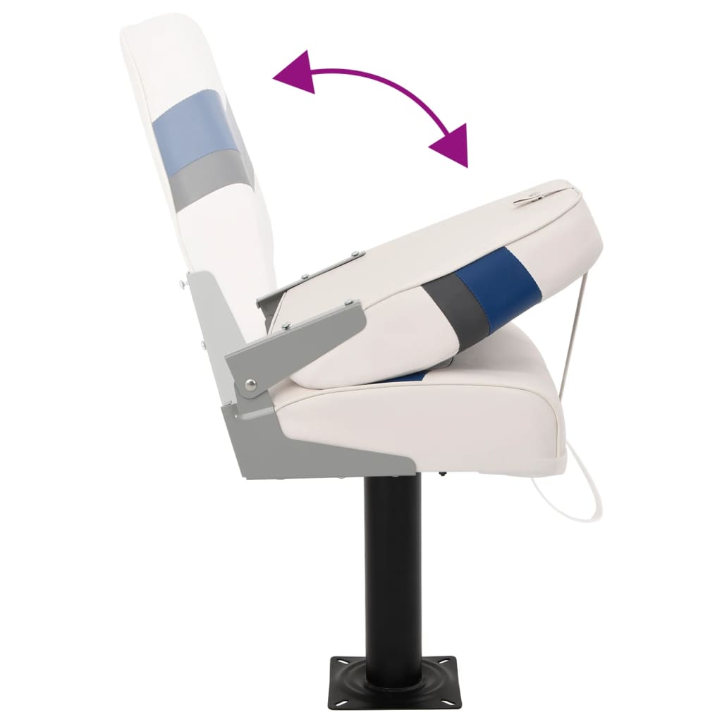 4-pc. Foldable High-Back Boat Seat Set