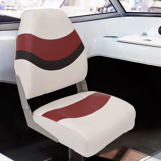 2-pc. Boat Seat Set Foldable High Back