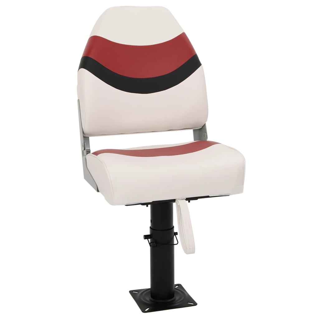 2-piece boat seat set, foldable, high backrest