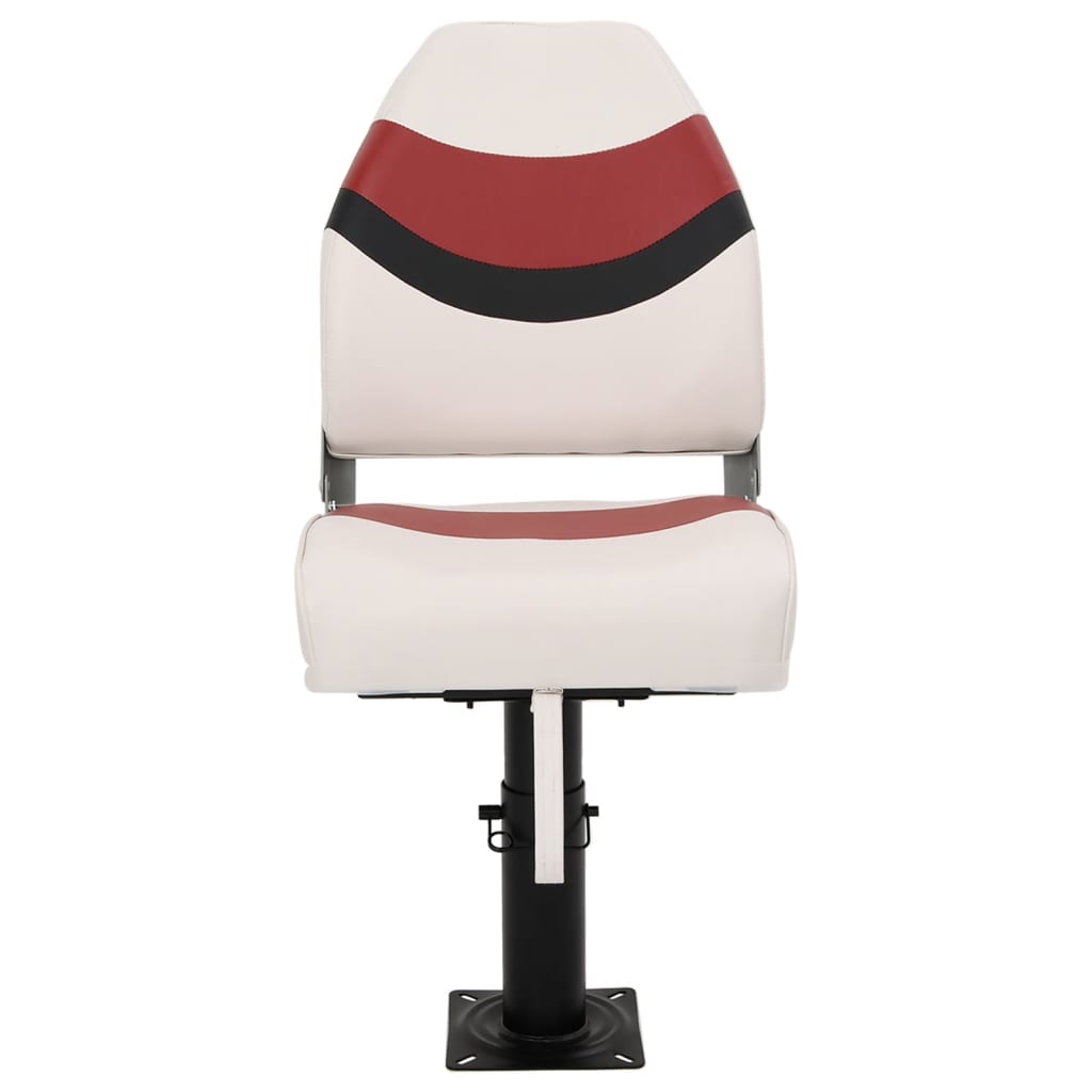 2-piece boat seat set, foldable, high backrest