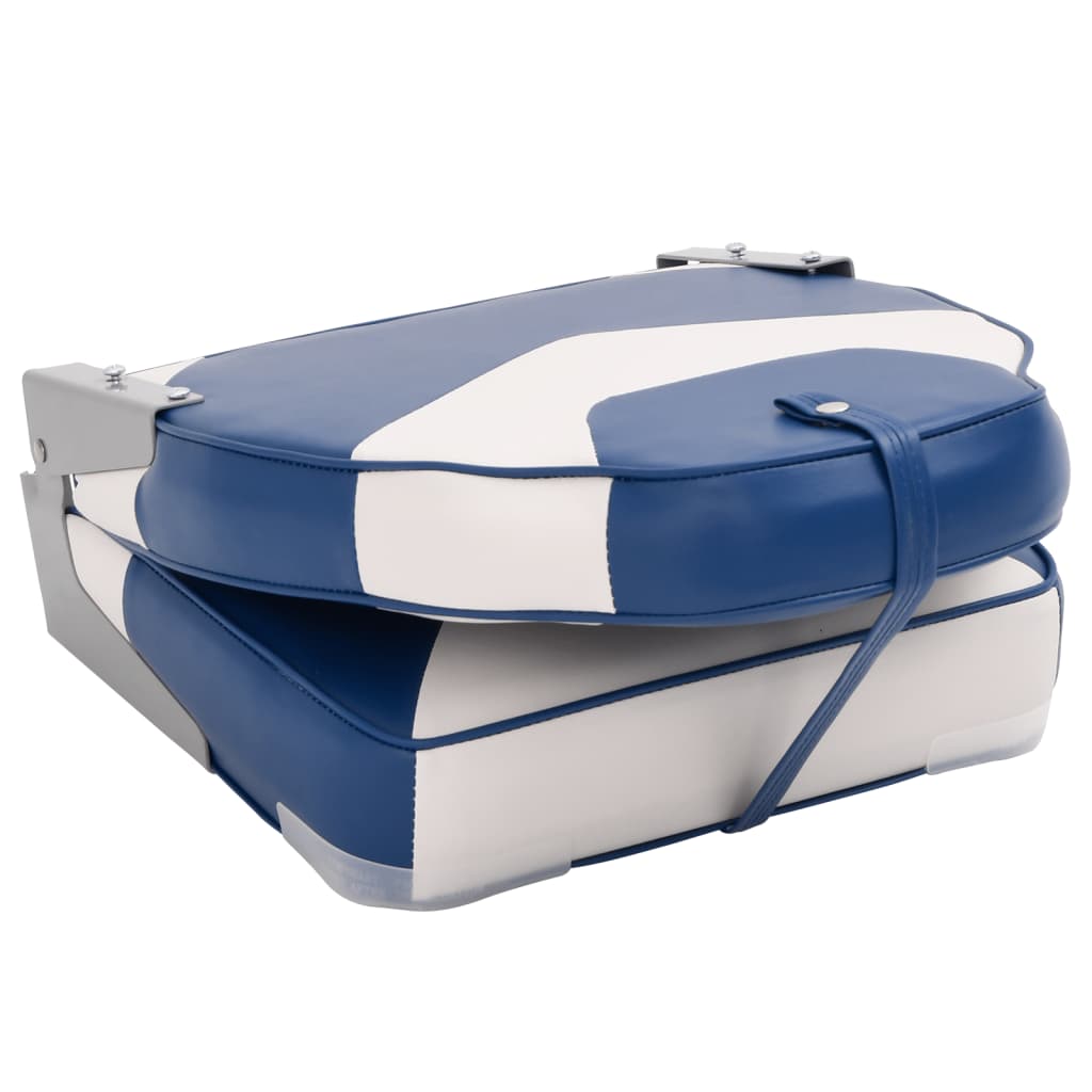 Sièges de bateau 2 pcs. avec dossier haut pliable 39x43x58 cm