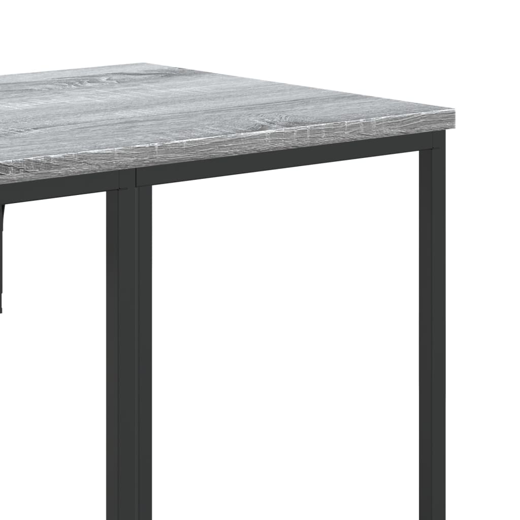Garment Rack with Shelves Grey Sonoma Engineered Wood