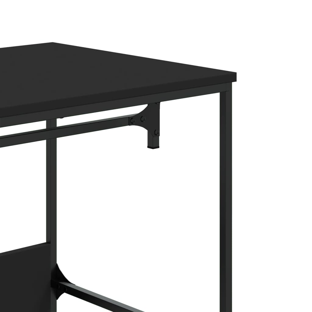 Clothes Rack Black 90x50x180 cm Engineered Wood