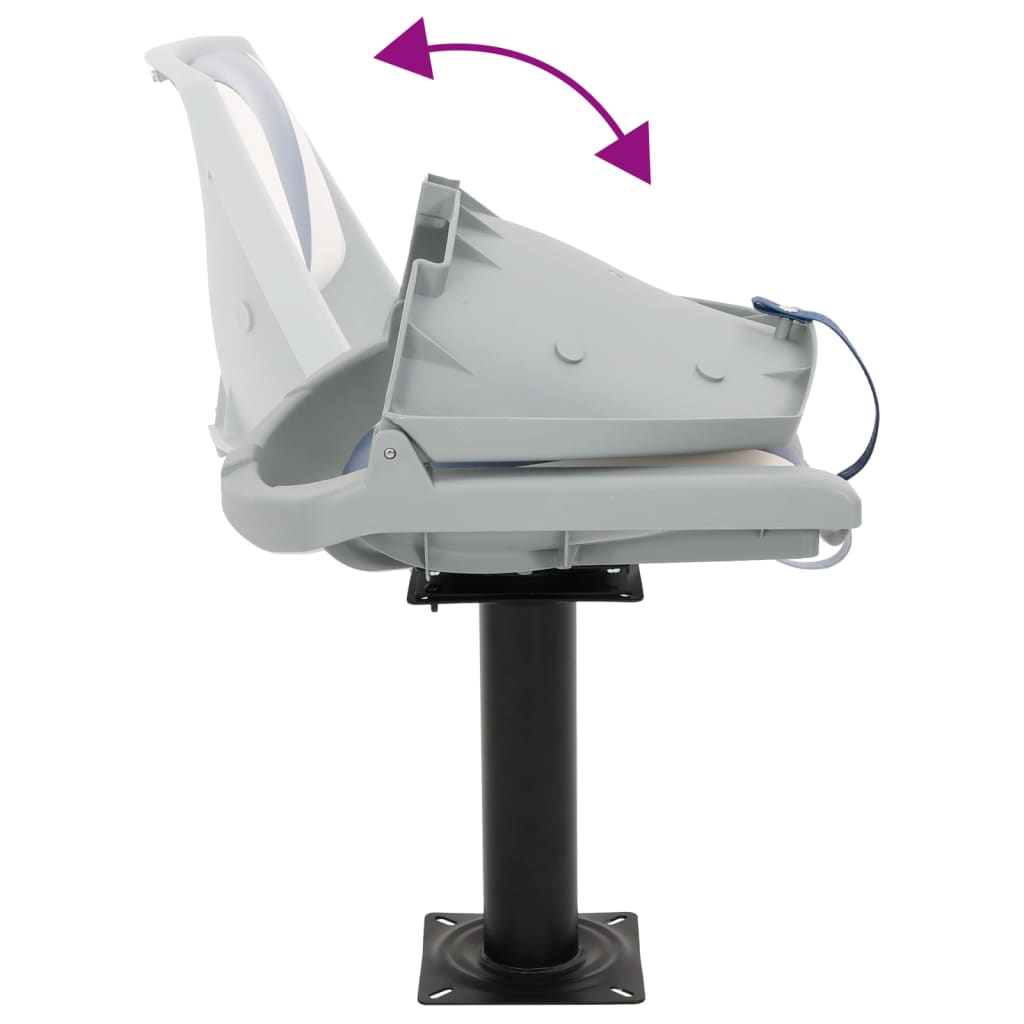 Boat Seat with Pedestal 360° Swivel