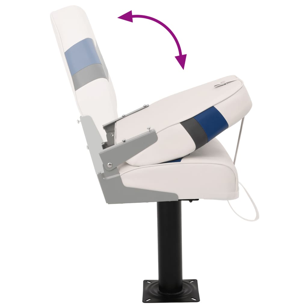 Boat Seat with Pedestal 360° Swivel