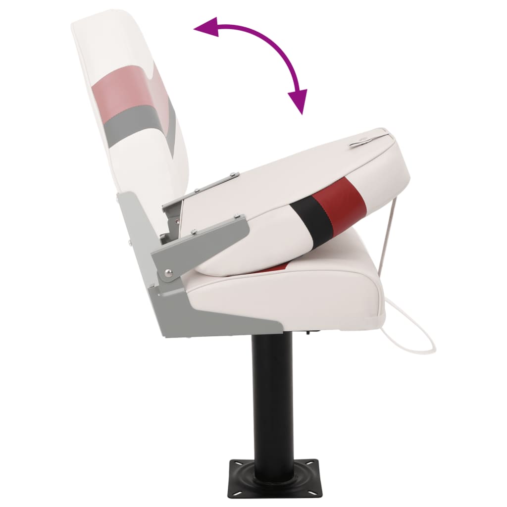 Boat Seat with Pedestal 360° Swivel