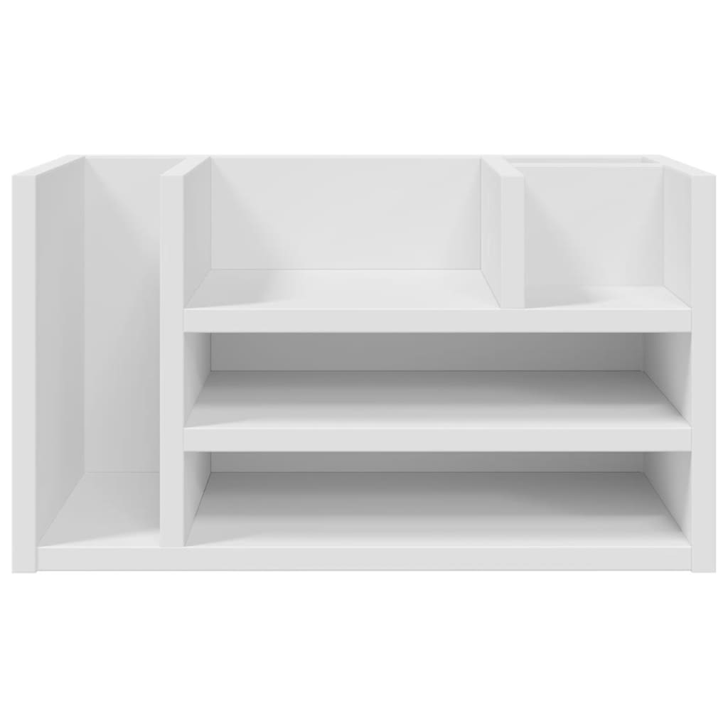 Desk Organizer Concrete Gray 44.5x24x25 cm Engineered Wood