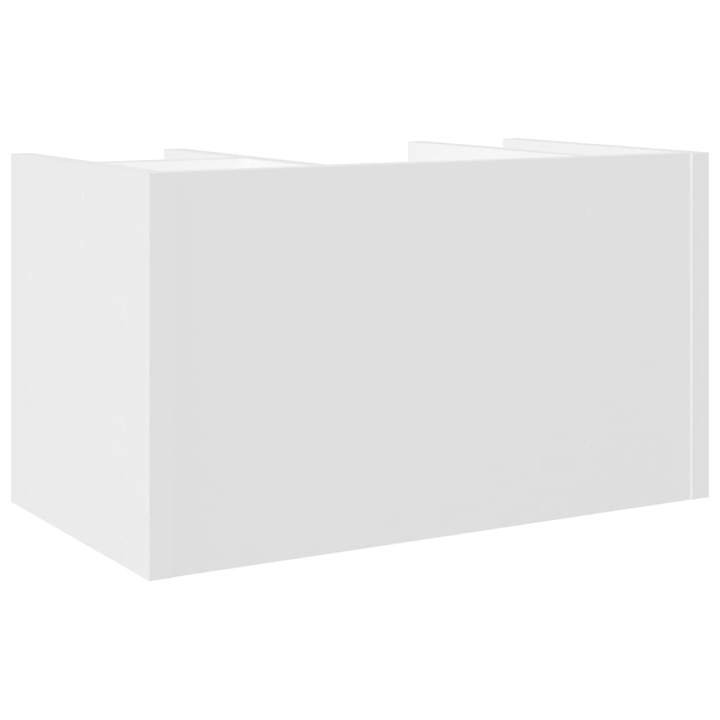 Desk Organizer Concrete Gray 44.5x24x25 cm Engineered Wood
