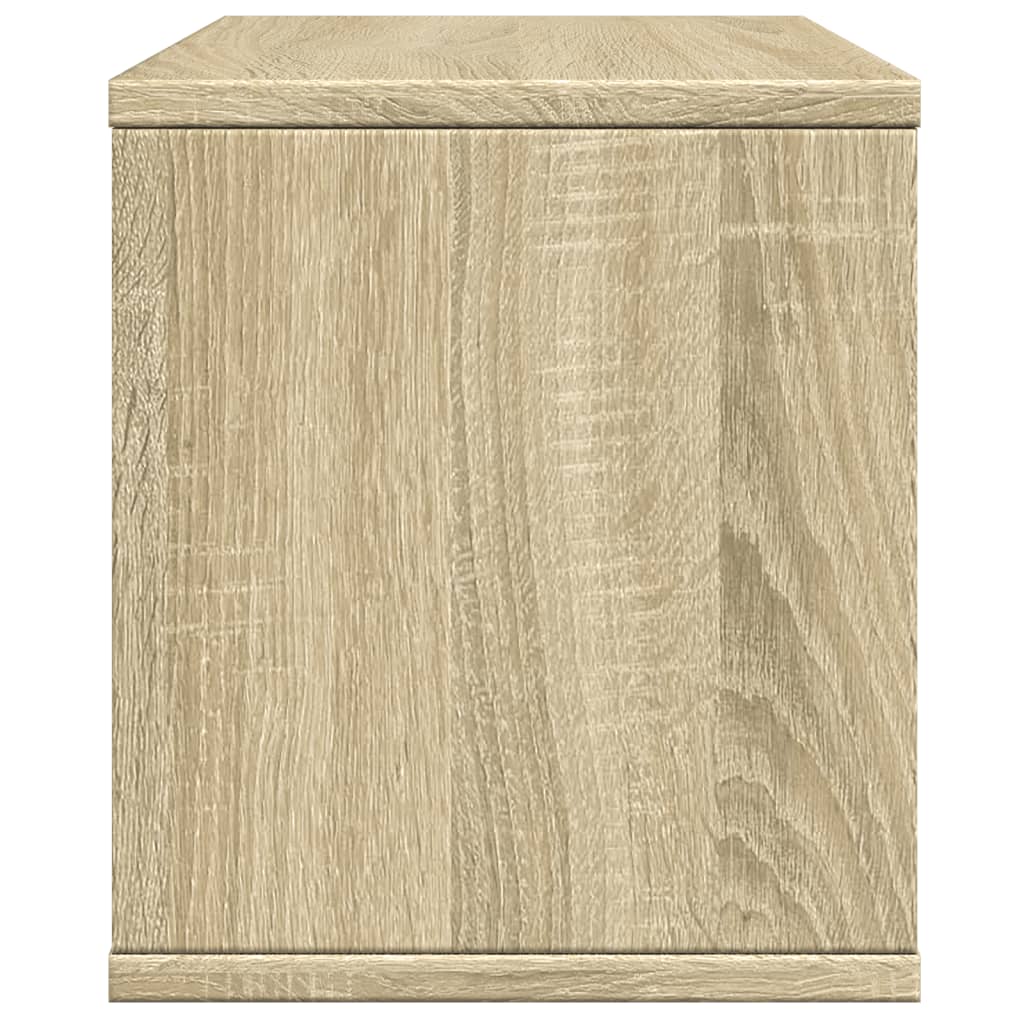 Organiseur de bureau chêne Sonoma 36x26x29,5 cm panneau de particules