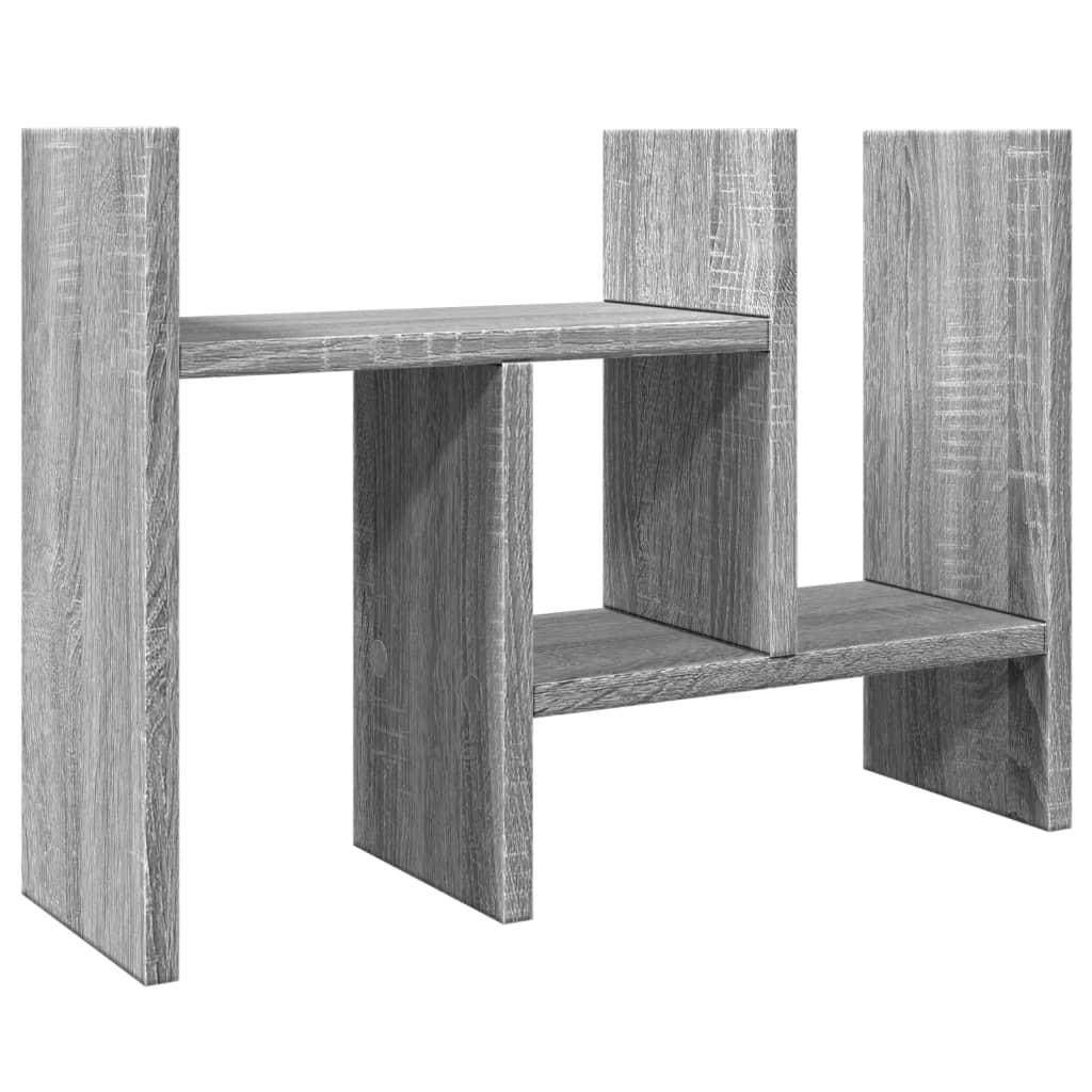 Desk Organizer Grey Sonoma 34.5x15.5x35.5 Wood Material