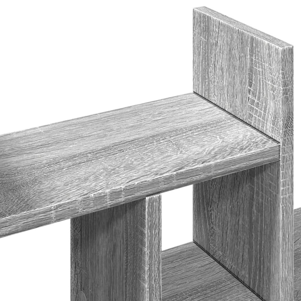 Desk Organizer Grey Sonoma 34.5x15.5x35.5 Wood Material