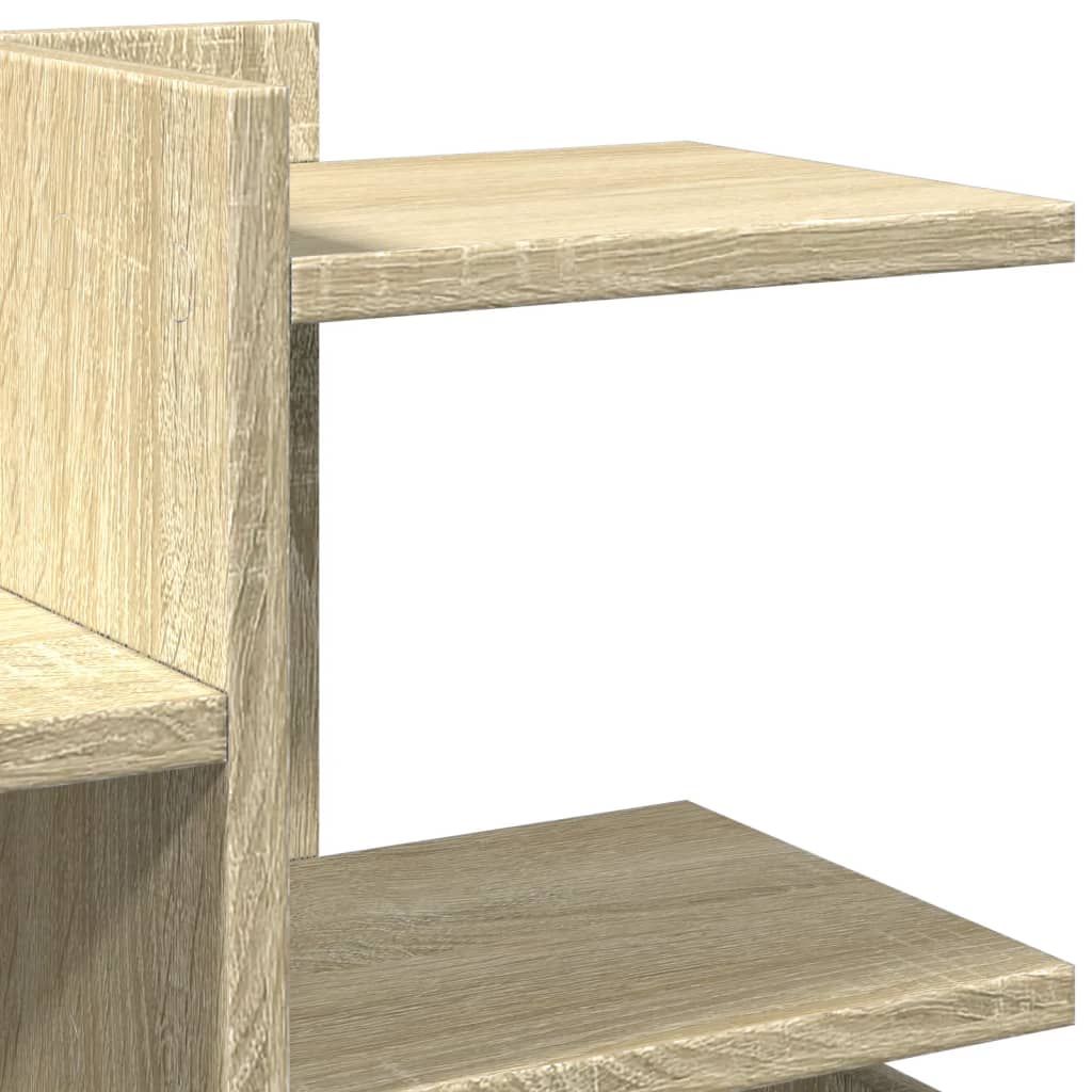 Desk Organizer Sonoma Oak 49x20x52.5 cm Wood Material