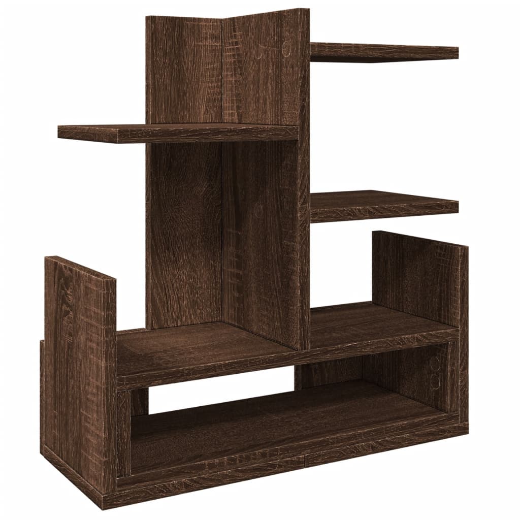 Desk Organizer Oak Effect 49x20x52.5 cm Wood Composite
