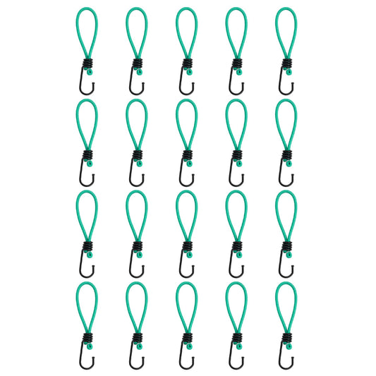Spanngummis mit Haken 20 Stk. 15 cm