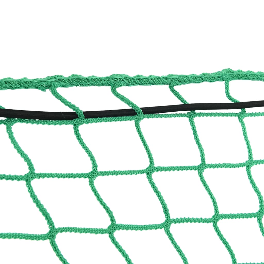 Filet de remorque avec tendeur élastique vert 2,1x1,25 m PP