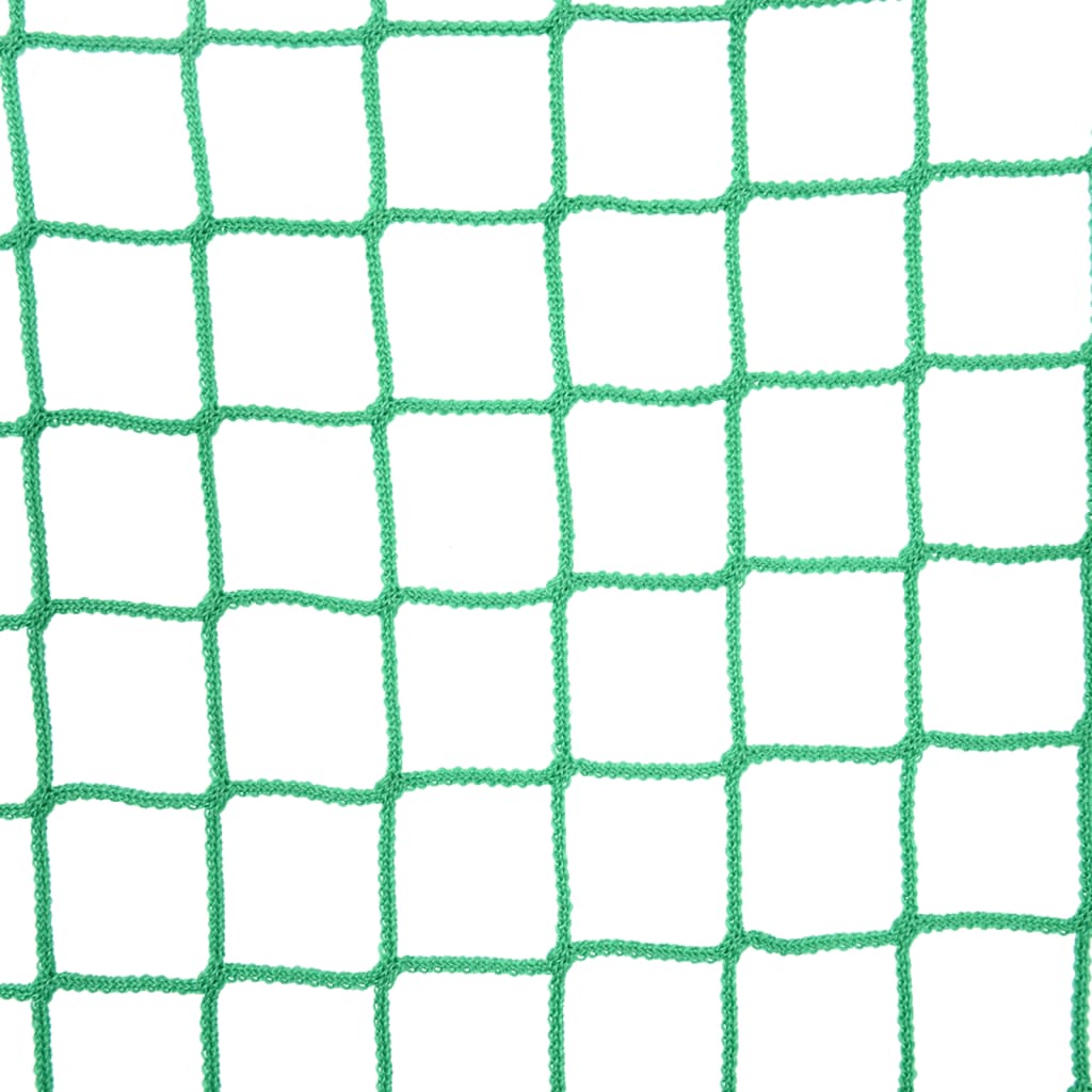 Filet de remorque avec corde élastique vert 3x3 m PP