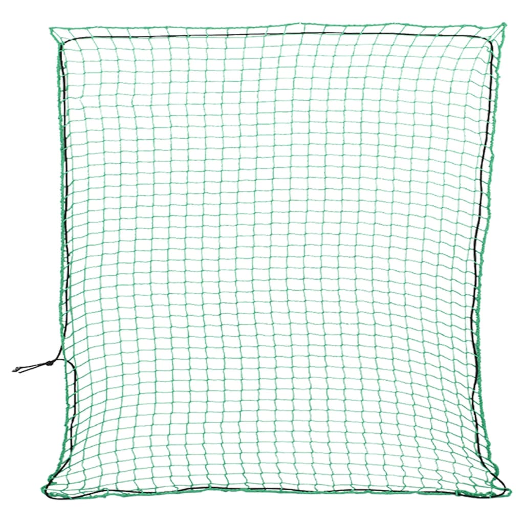 Filet de remorque avec tendeur élastique vert 4x4 m PP