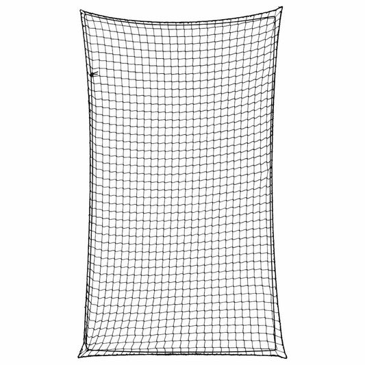 Anhängernetz mit Gummiseil Schwarz 2,1x1,25 m PP