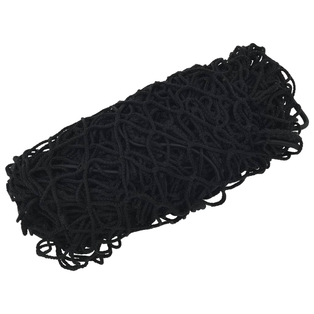 Filet de remorque avec tendeur élastique noir 2,7x1,5 m PP