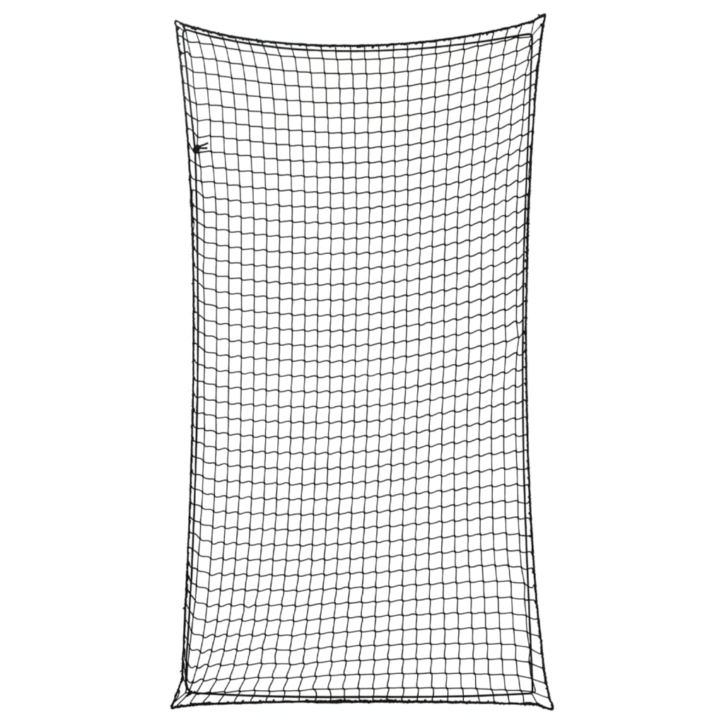 Filet pour remorque avec tendeur élastique noir 3x1,65 m PP