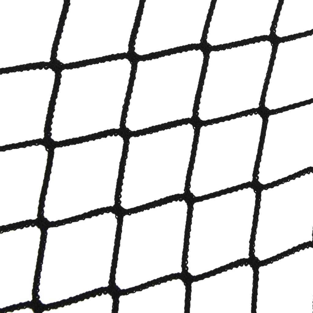 Anhängernetz mit Gummiseil Schwarz 5x3 m PP
