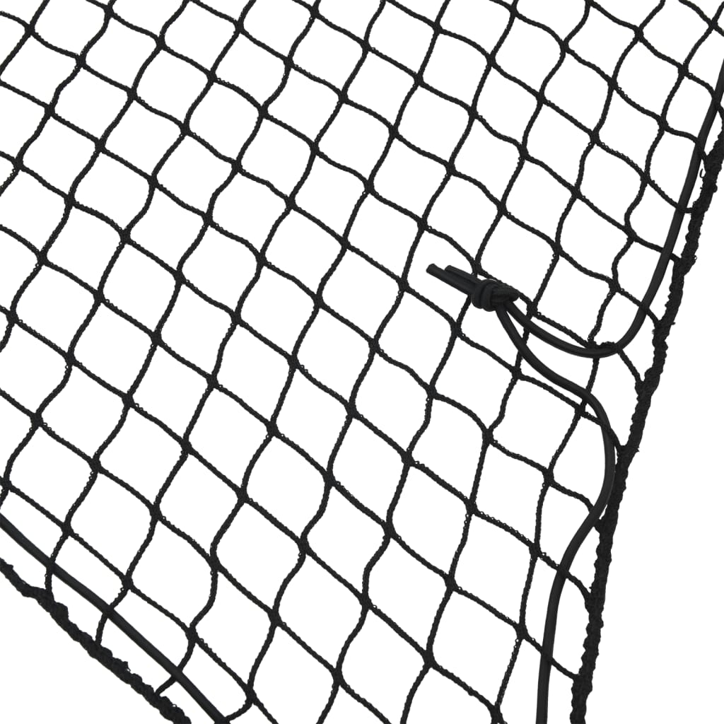 Filet de remorque avec sandow noir 7x3,5 m PP