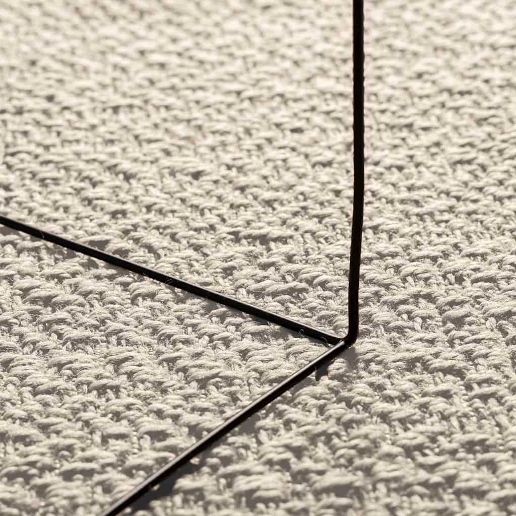 Carpet ZIZUR Cream 80x150 cm Jute look Indoor and Outdoor