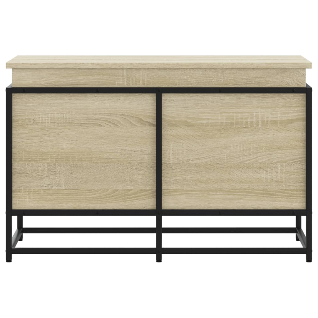 Storage box with lid Sonoma 80x40x51.5 cm Wood-based material