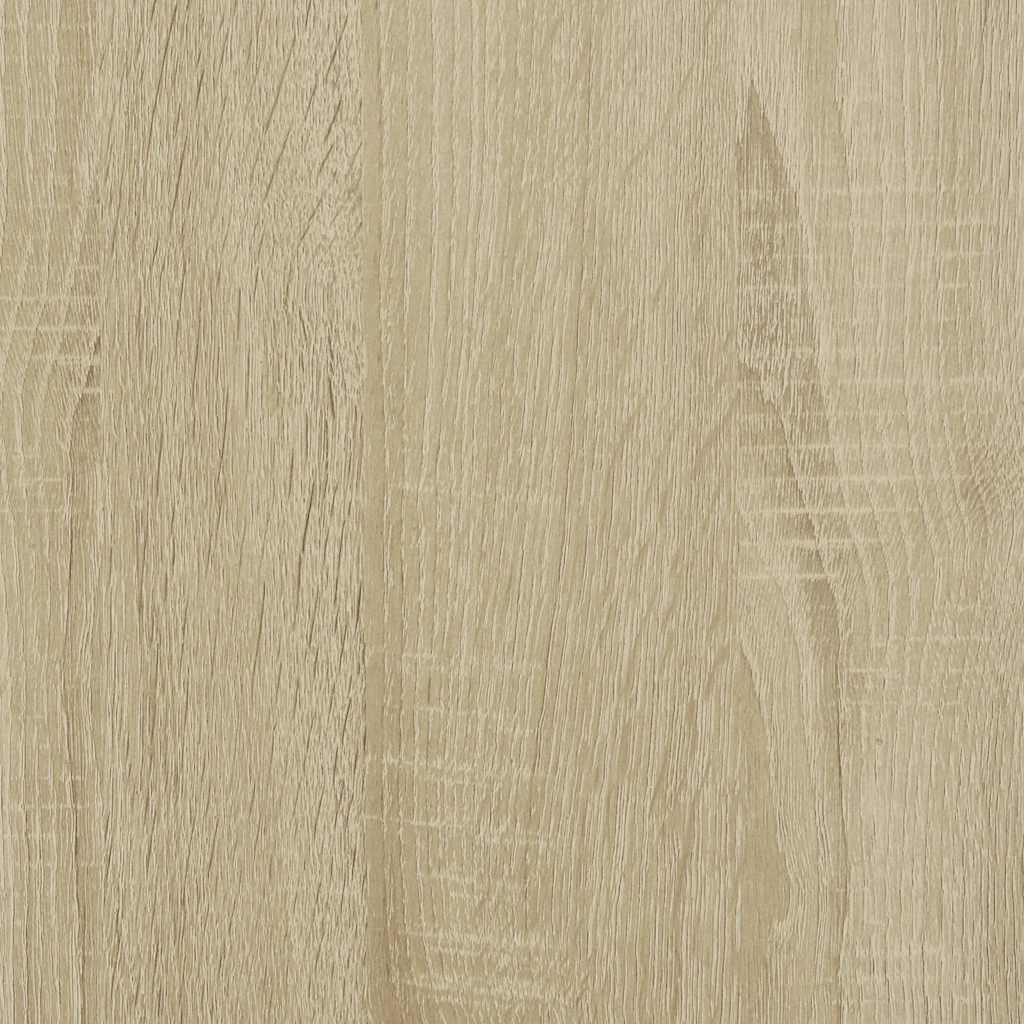 Waschbeckenunterschrank Sonoma-Eiche 80x33x60 cm Holzwerkstoff
