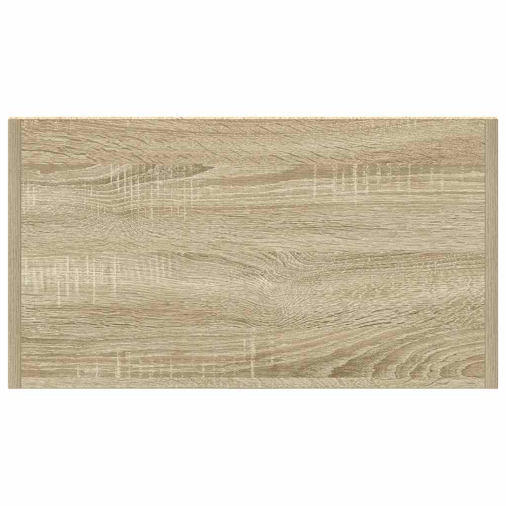 Badezimmerschrank Sonoma-Eiche 60x33x80 cm Holzwerkstoff