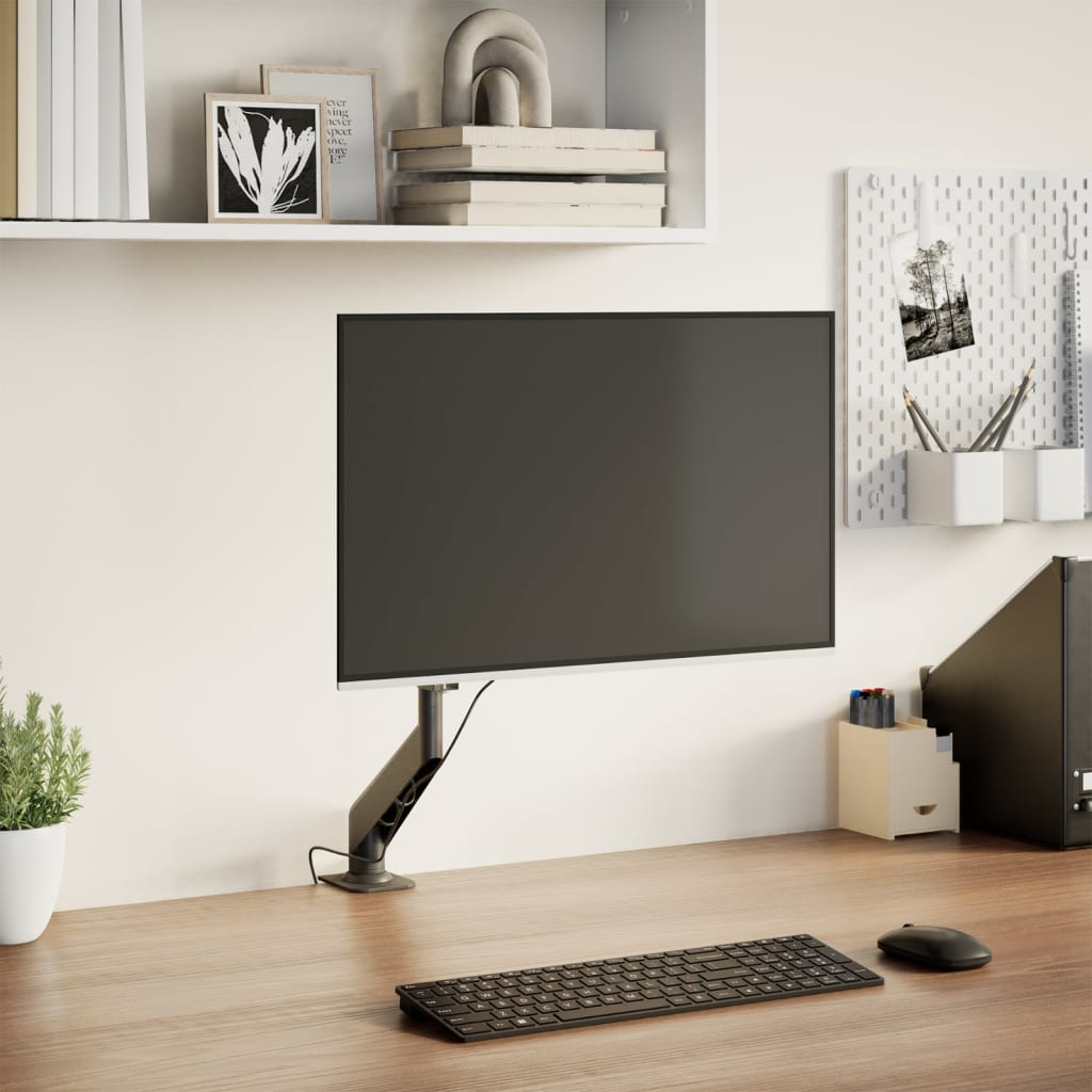 Monitor Arm Single for Max 27 Inch Gas Spring 10 kg