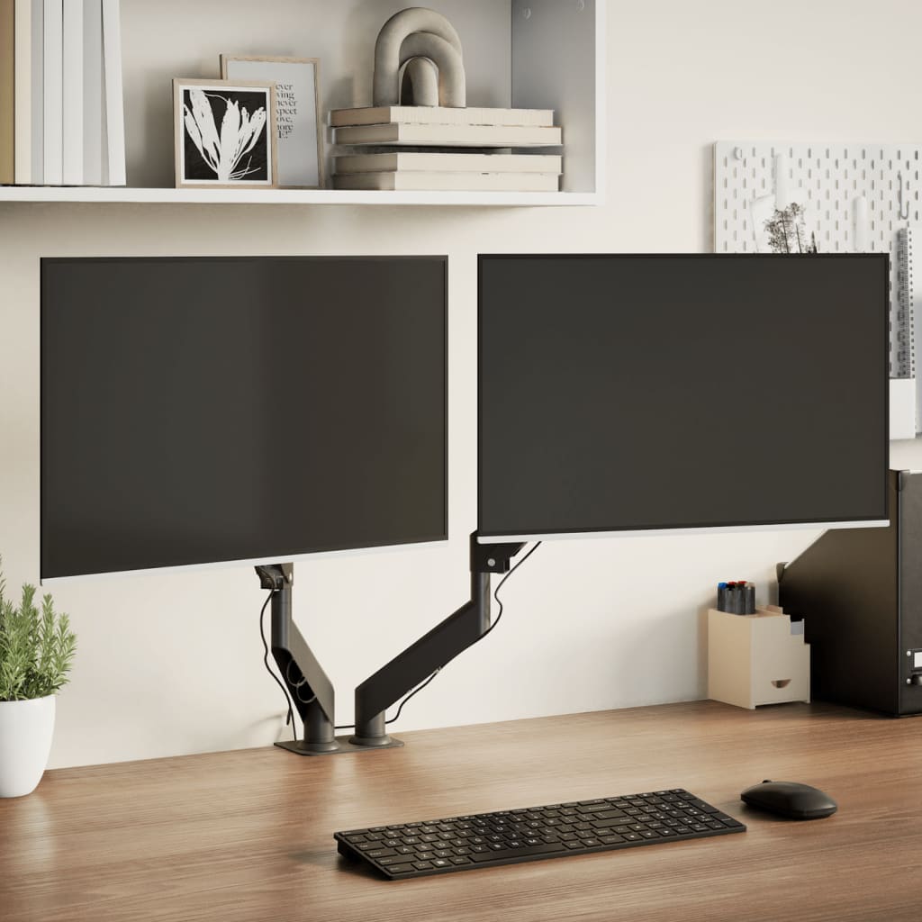 Dual Monitor Arm for Max 27 Inch Gas Spring 20 kg