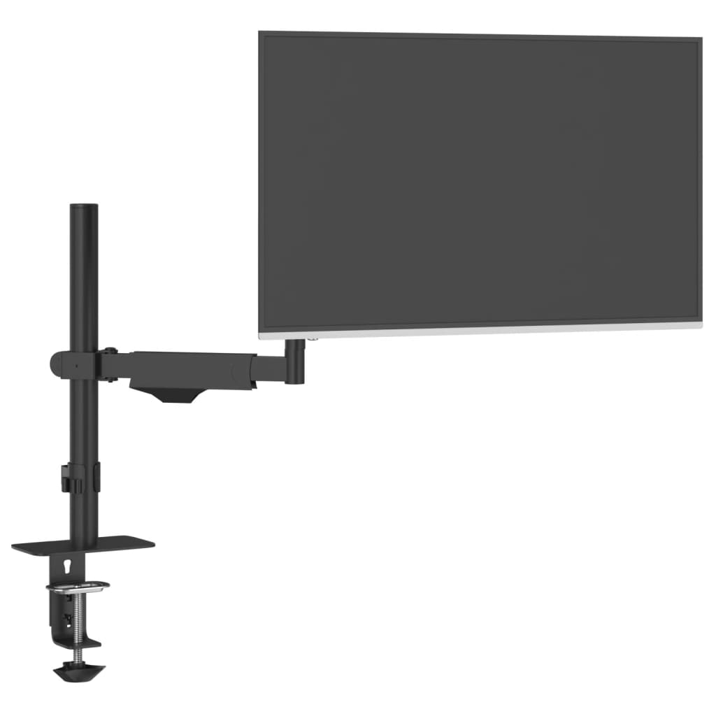 Bras de support de moniteur simple pour écran 27 pouces max, ressort à gaz 10 kg