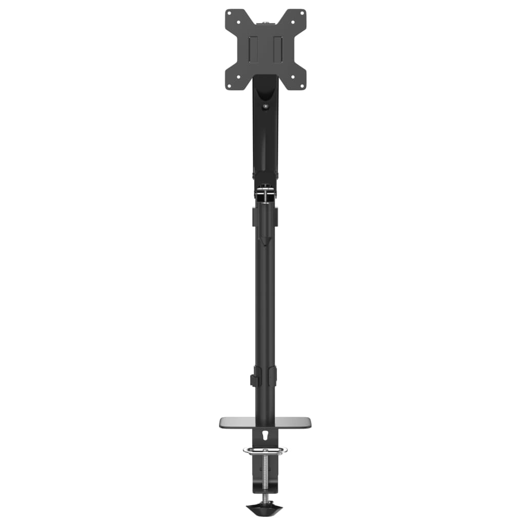 Bras de support de moniteur simple pour écran 27 pouces max, ressort à gaz 10 kg