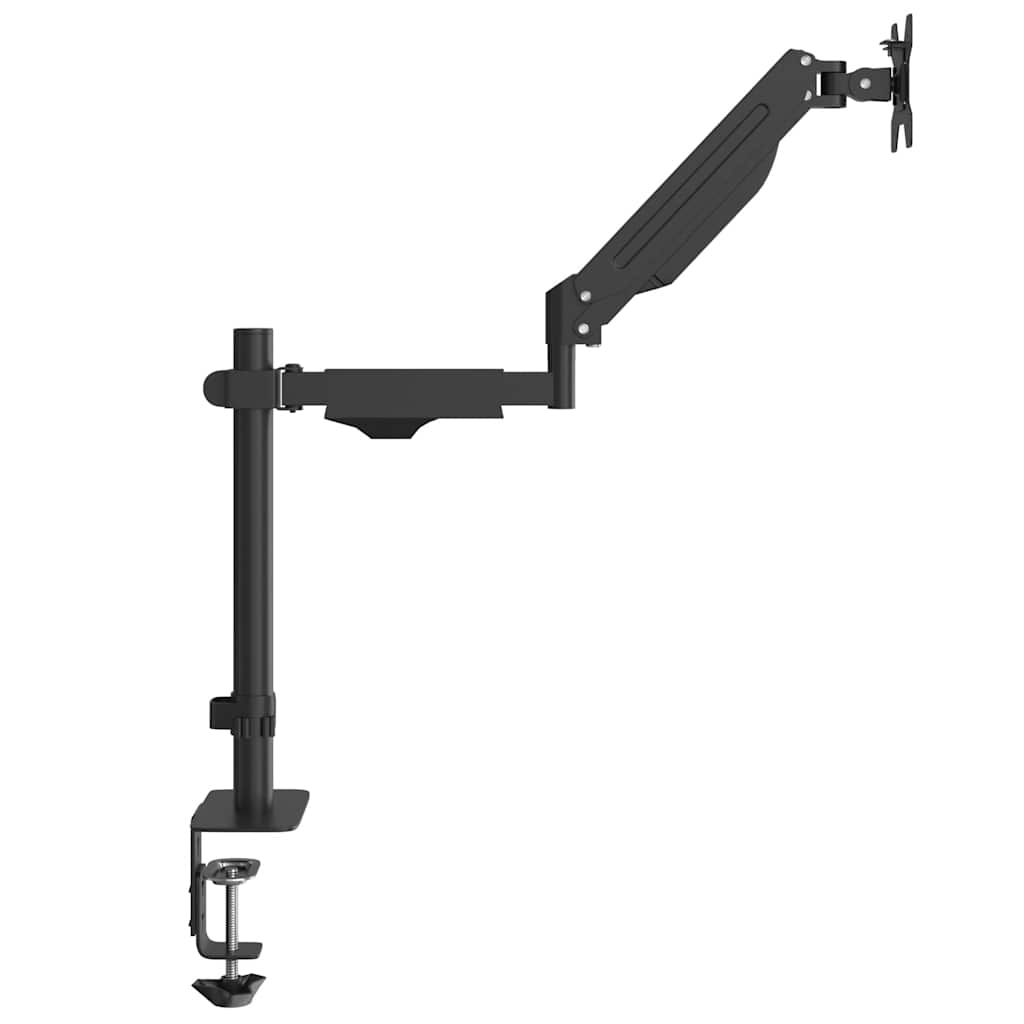 Bras de support de moniteur simple pour écran 27 pouces max, ressort à gaz 10 kg
