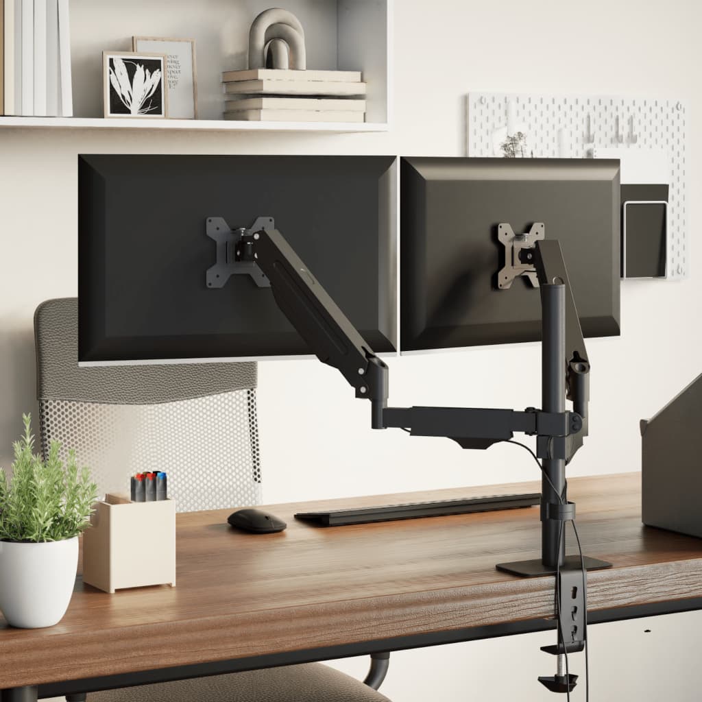 Dual Monitor Arm for Max 27 Inch Gas Spring 20 kg