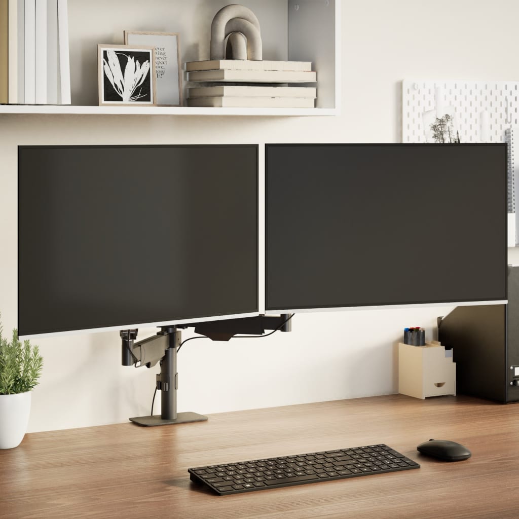 Dual Monitor Arm for Max 27 Inch Gas Spring 20 kg