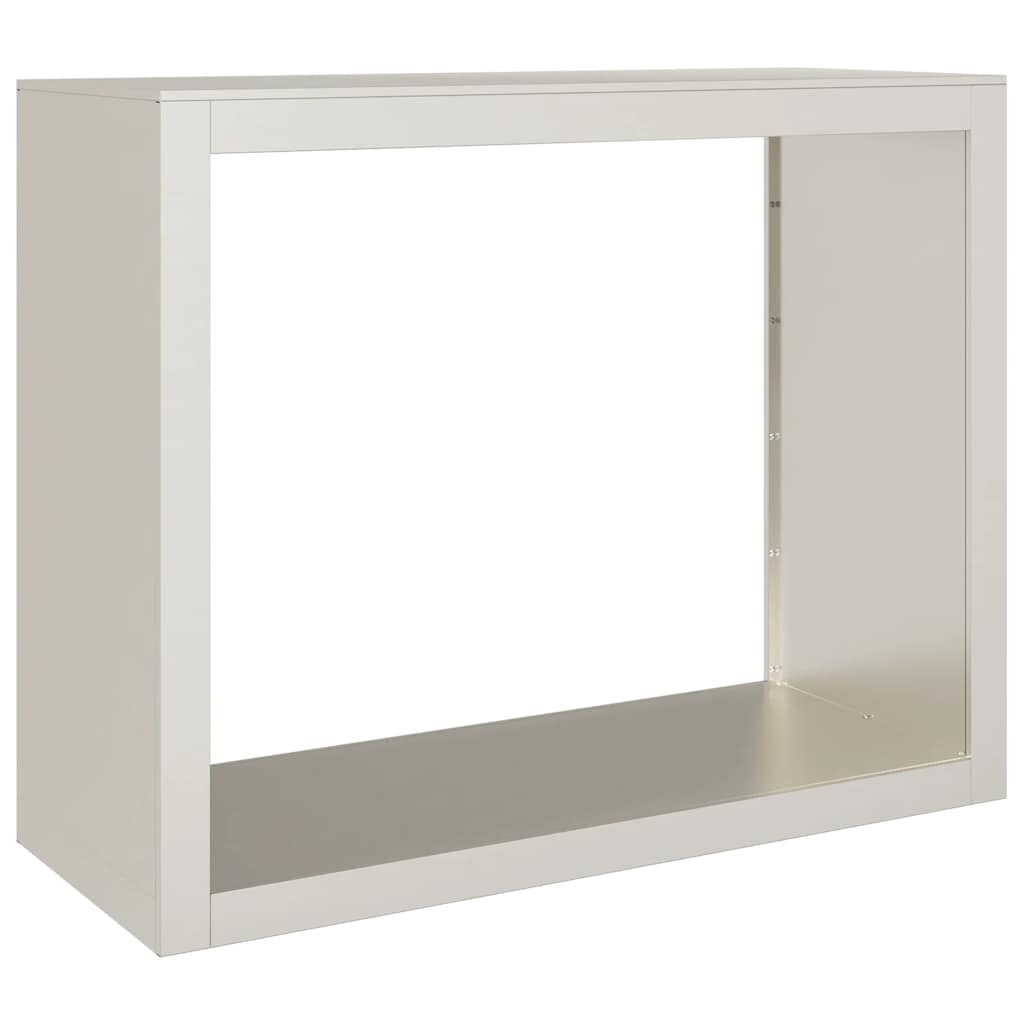 Brennholzregal 100x40x80 cm Wetterfester Stahl