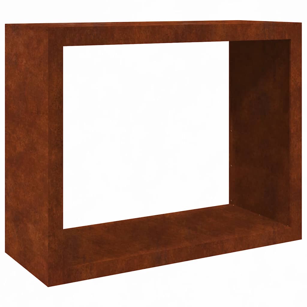 Brennholzregal 100x40x80 cm Wetterfester Stahl