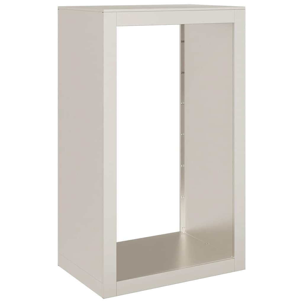 Brennholzregal 60x40x100 cm Wetterfester Stahl