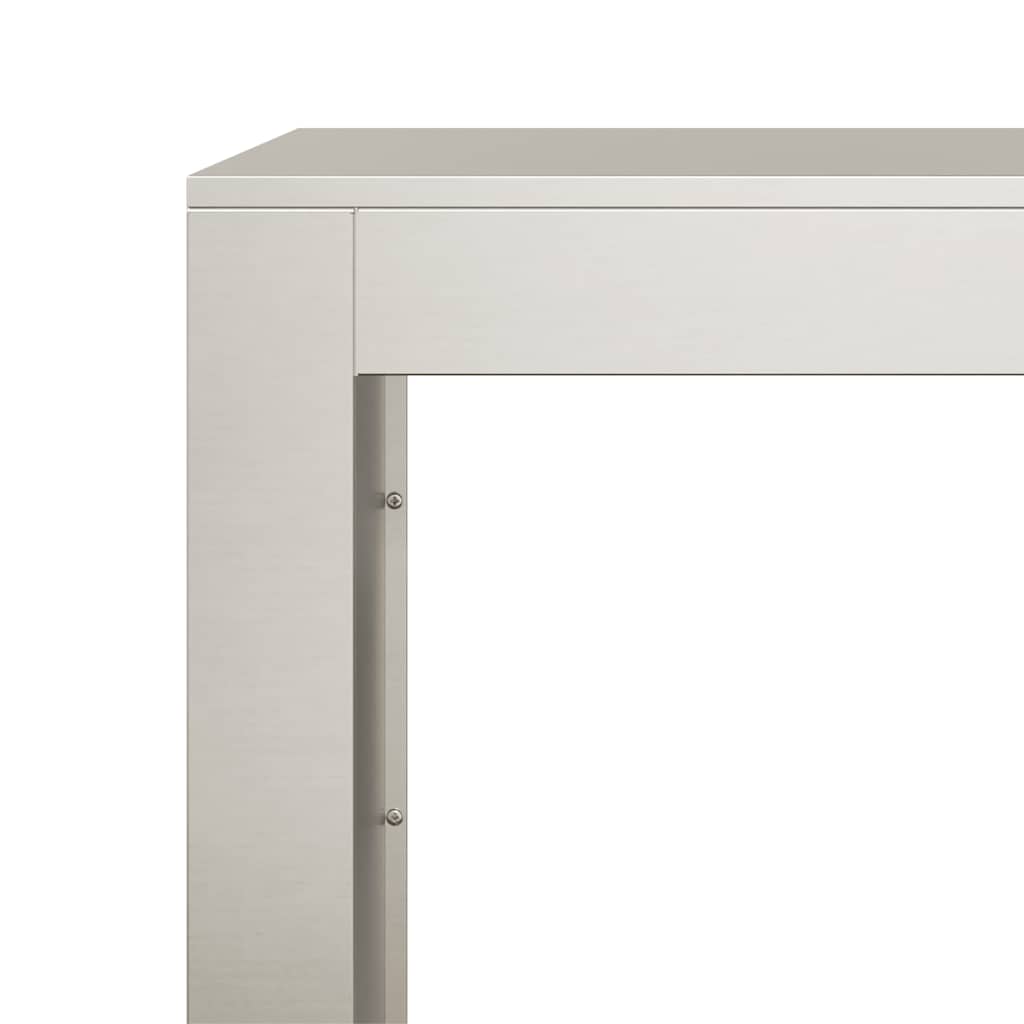 Brennholzregal 60x40x100 cm Wetterfester Stahl