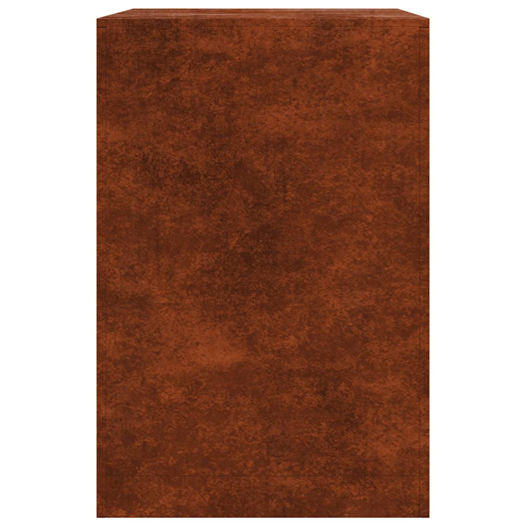 Brennholzregal 60x40x60 cm Wetterfester Stahl