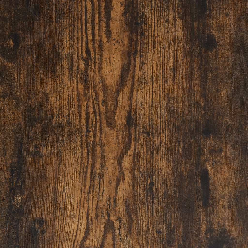 Pieds d'enceinte 2 pcs. Chêne fumé 30x30x40cm Matériau à base de bois