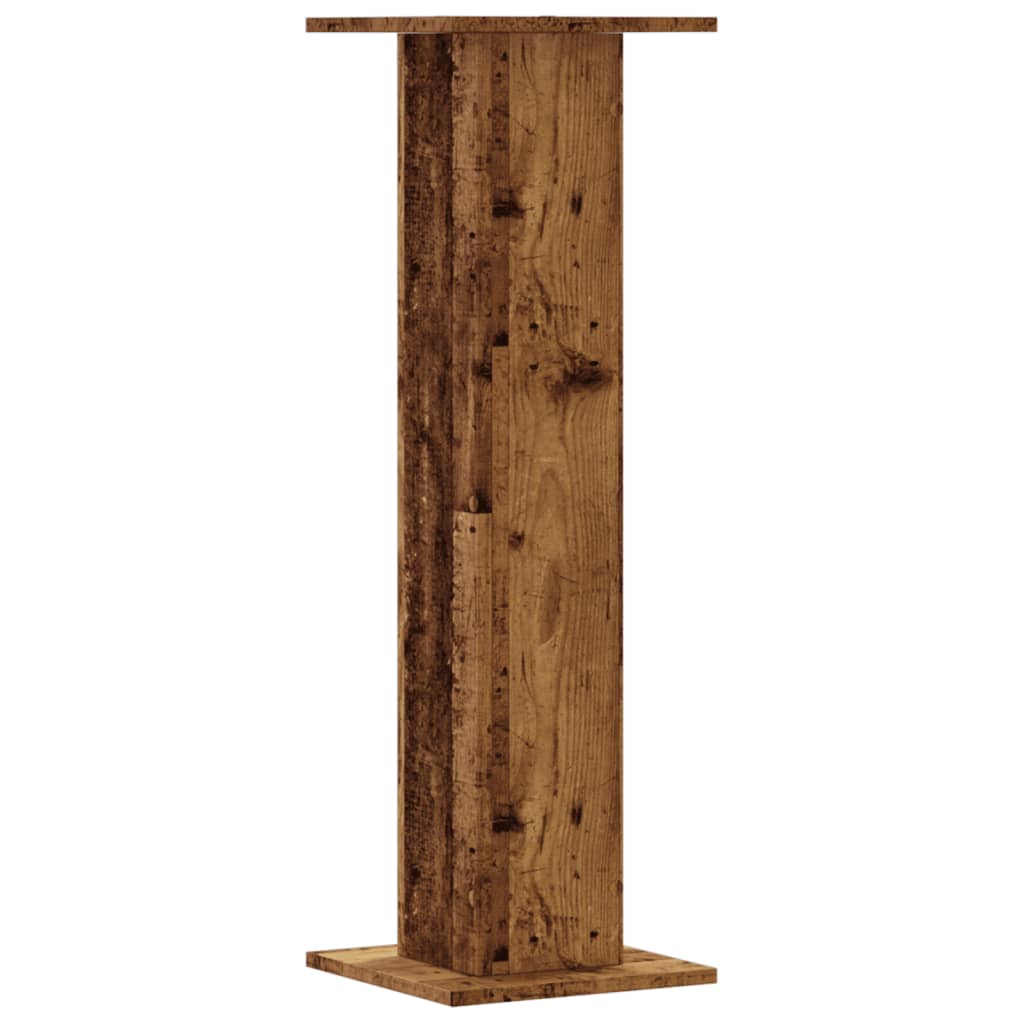 Speaker Stands 2 pcs. Reclaimed Wood Look 30x30x95 cm