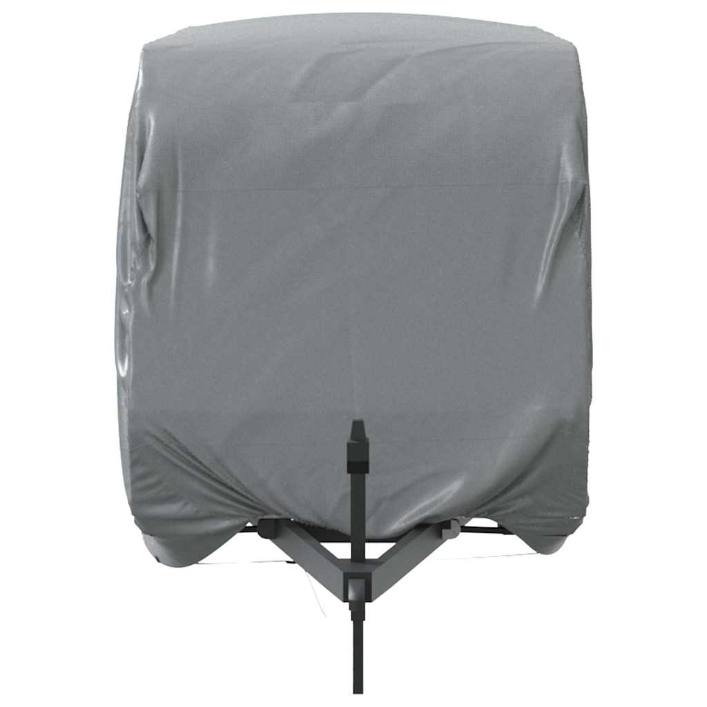 Caravan Cover Grey 550x250x220 cm Non-woven Fabric