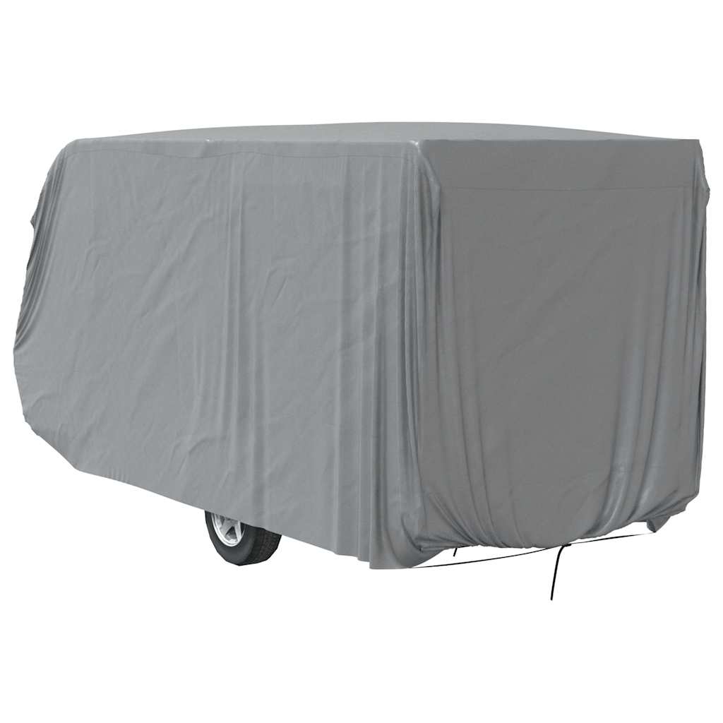 Housse de protection pour caravane gris 670x250x220 cm intissé
