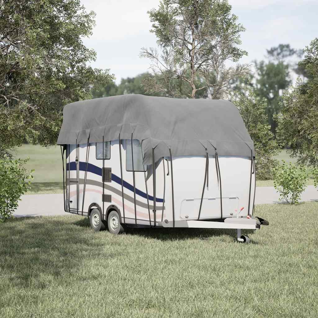Bâche de toit pour caravane Gris 600x300 cm Tissu non tissé