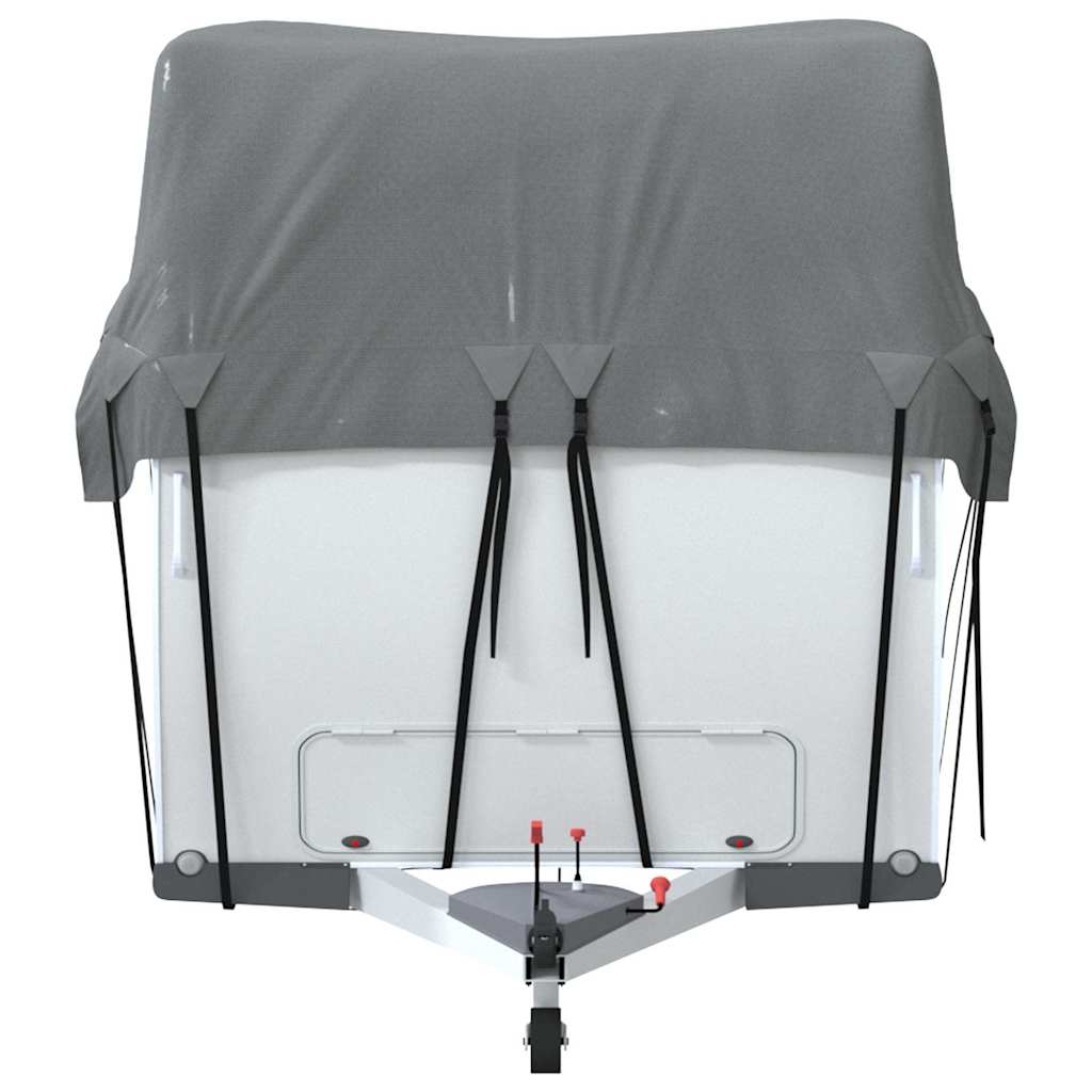 Bâche de toit pour caravane Gris 600x300 cm Tissu non tissé
