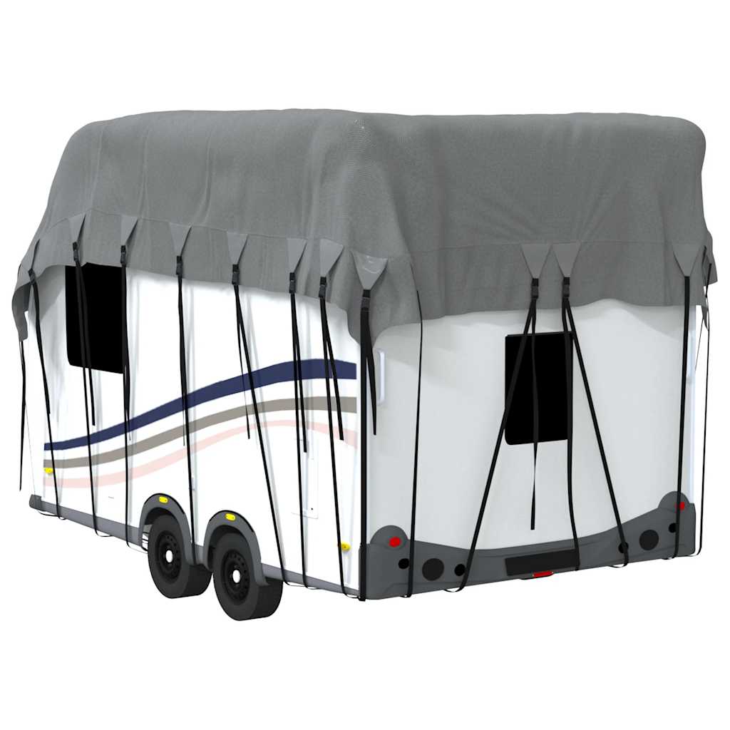 Bâche de toit pour caravane Gris 600x300 cm Tissu non tissé