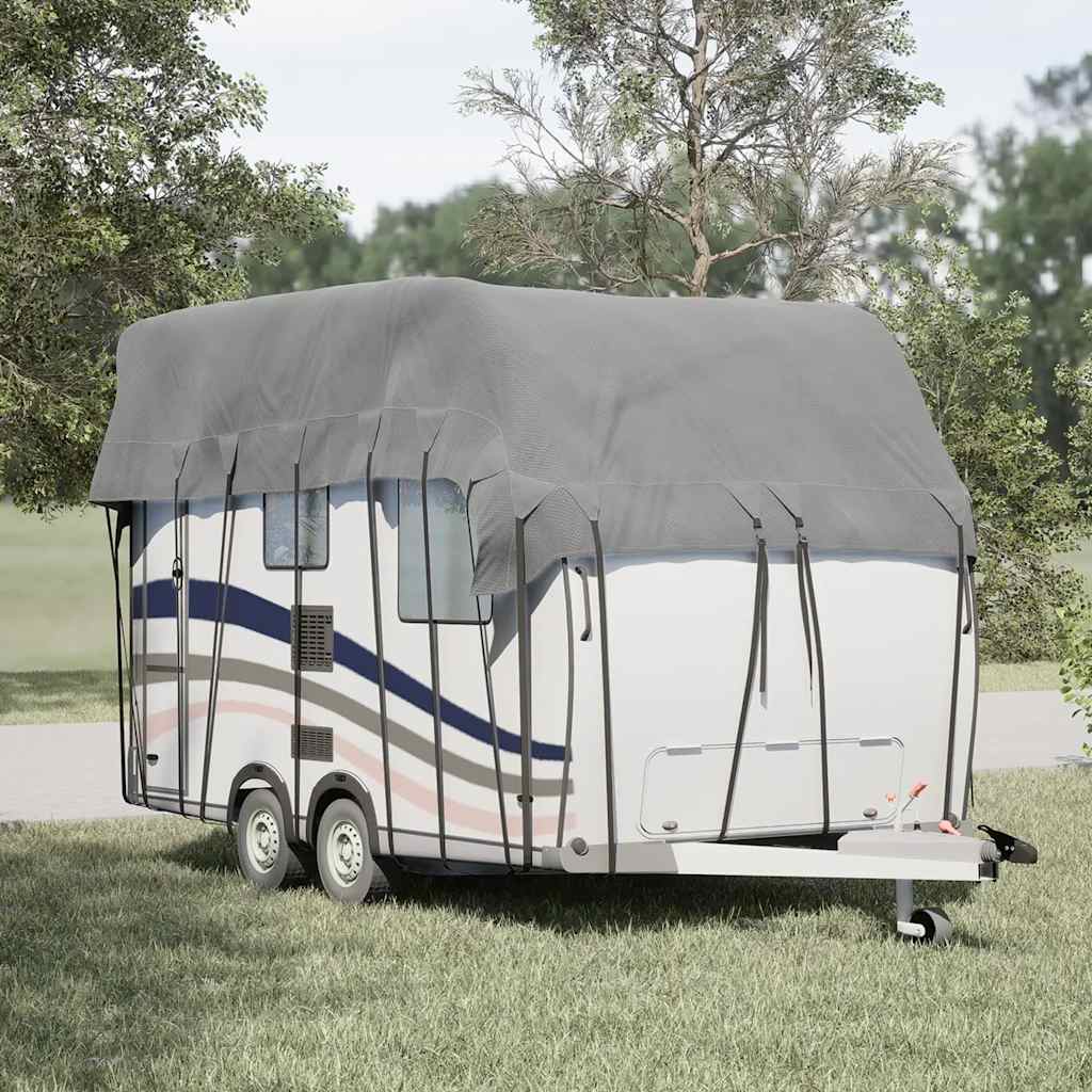 Bâche de toit pour caravane Gris 600x300 cm Tissu non tissé